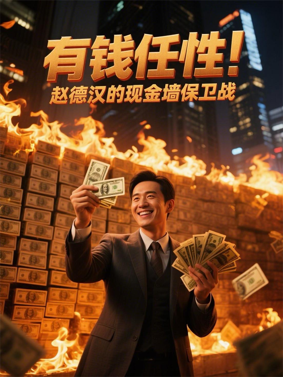 有钱任性！赵德汉的现金墙保卫战